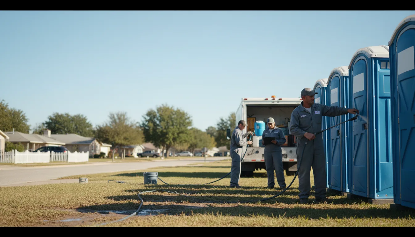 Long-Term Portable Toilet Rental in Fort Defiance, VA near me